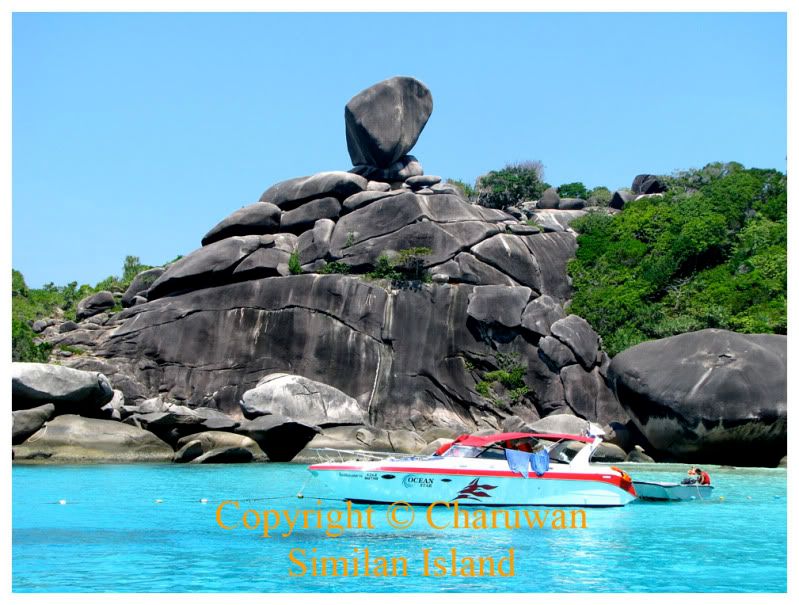 Symbol of Similan Island