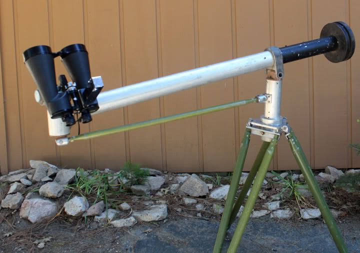 Counterweighted Parallel Arm Binocular Mount ATM, Optics and DIY