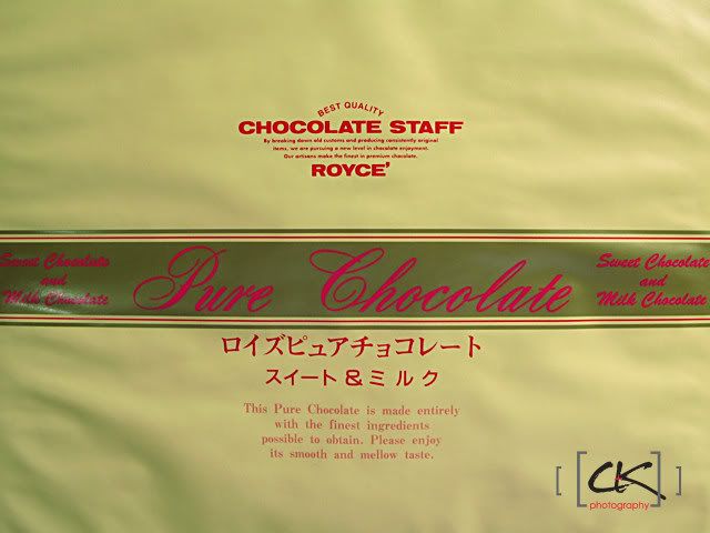 Royce chocolate kuching