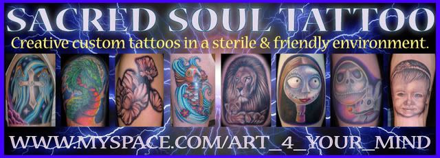 Help Sacred Soul Fight Breast Cancer win some Free Tattoos