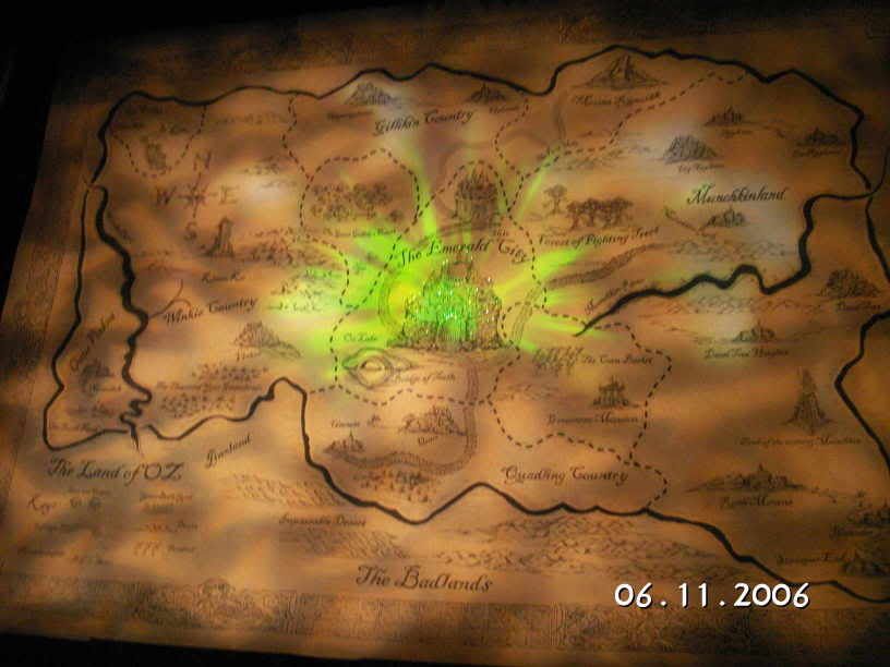 Oz Map - Witches Of Oz - Wicked The Musical Message Boards / Forums