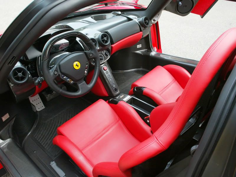 Ferrari Enzo Interior. This is the interior from an