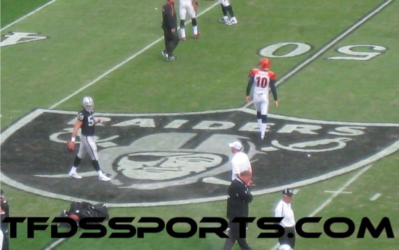 Bengals at Raiders live game updates