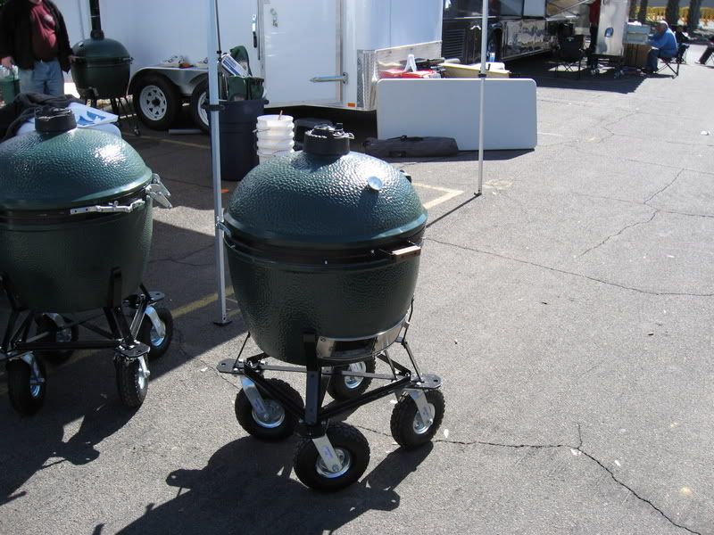 Image result for big green egg nest wheels