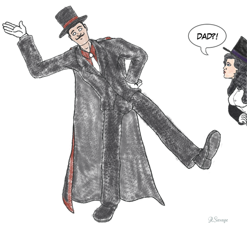 Zatanna: Dad... didn't you use to have eyeballs?