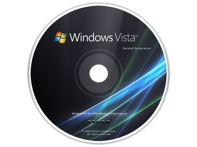 OPERATING SYSTEM windows Vortex Vista Third Generation 3G