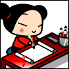 Pucca Calligrapher Pictures, Images and Photos