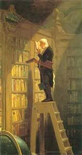 Der Bucherwurm, Carl Spitzweg, 1850