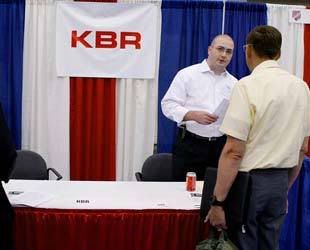 kbr booth Iraq War largest millitary supplier