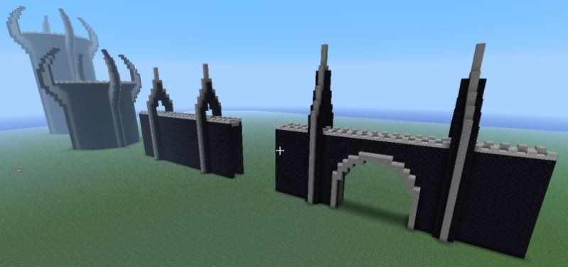 minecraft evil castle