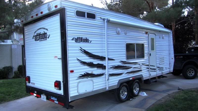 2005 ATTITUDE 23ft TOY HAULER FOR SALE - CLEAN ! - RV's / Trailers for 2005 Attitude Toy Hauler For Sale