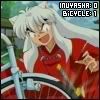 Inuyasha and the doom bike Pictures, Images and Photos