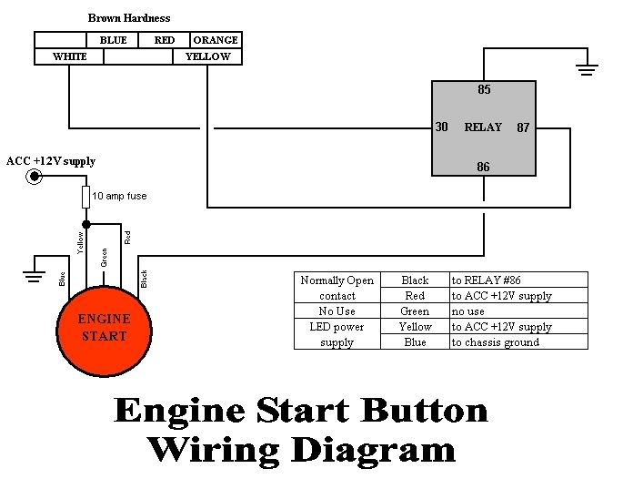 Diy  Push Start Button   Wiring Diagram  - Page 7