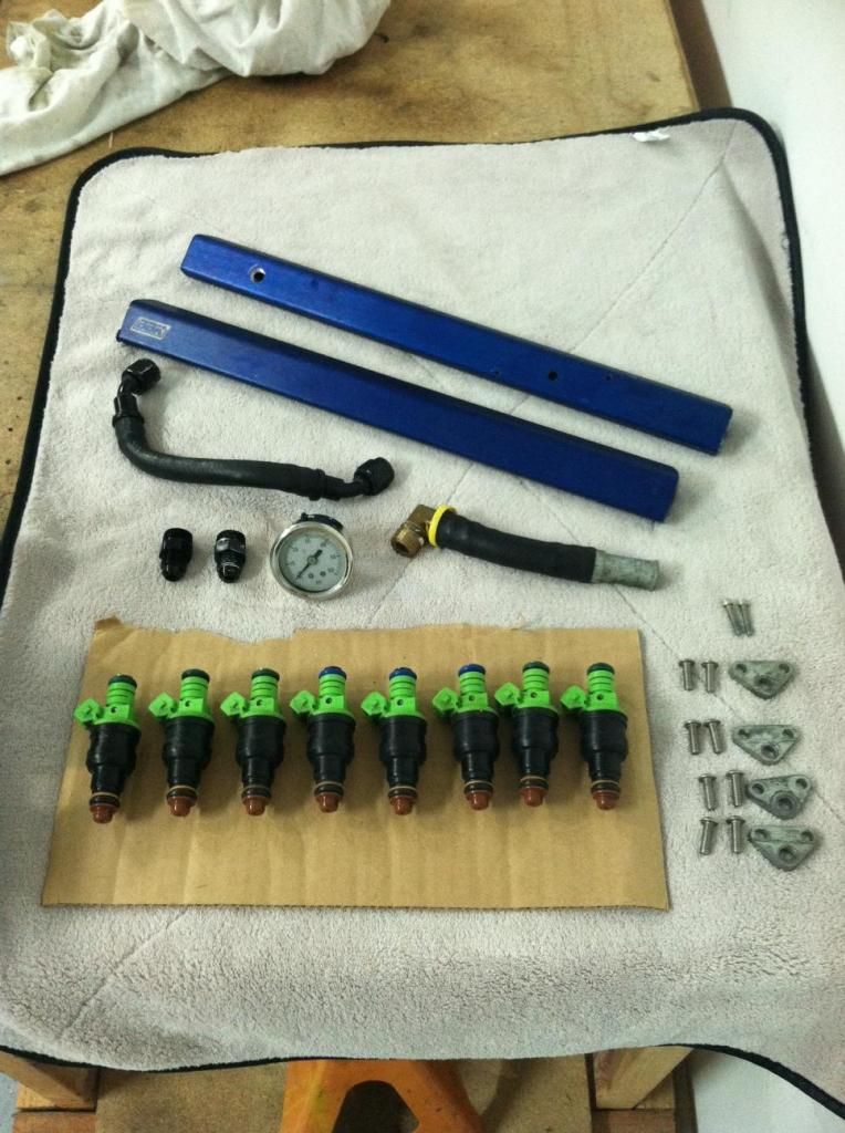 WTT 42lb Injectors & BBK fuel rail kit Ford Mustang Forums