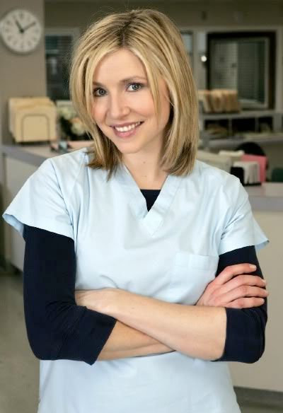 Yeap, that is a picture of Elliot (Sarah Chalke).