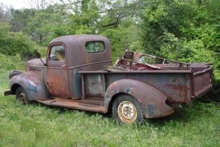 Rusty Truck Bee Branch Arkansas