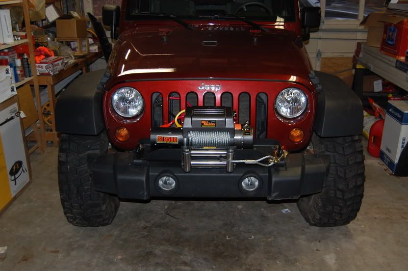 Remove 2008 jeep wrangler front bumper cover #3