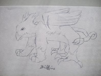 Griffire. A semi-old sketch.