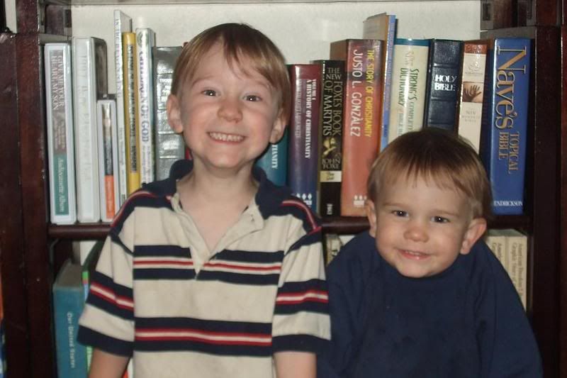 Isaac and Caleb