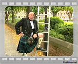 scotsman in kilt. Kilted_Scotsman.mp4 video by