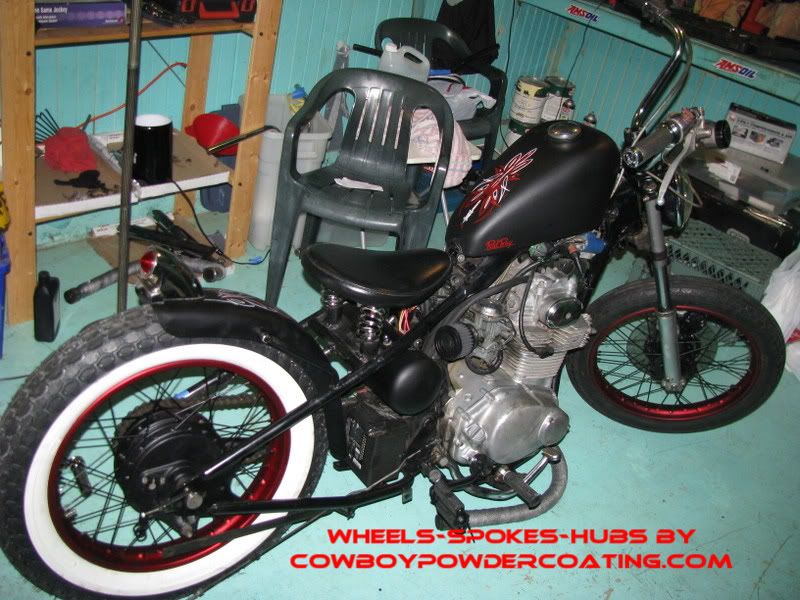 Honda cb350 bobber kit #6