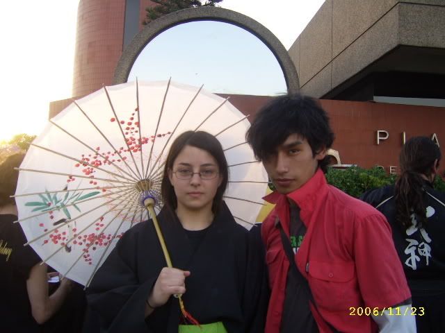 me and a kunoichi (ninja)