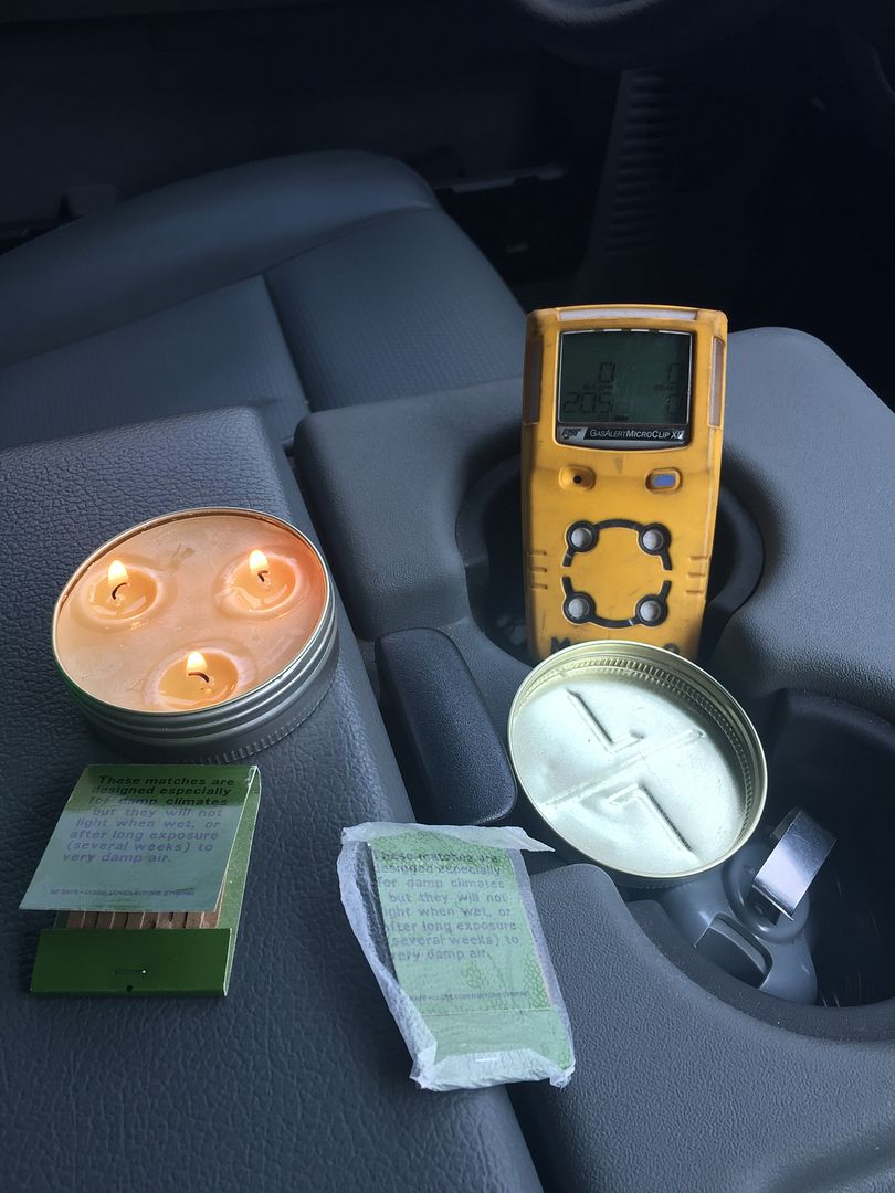 Vehicle / Candle Survival Experiment Bushcraft USA Forums