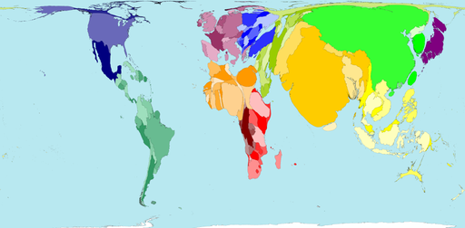 Population Cartogram