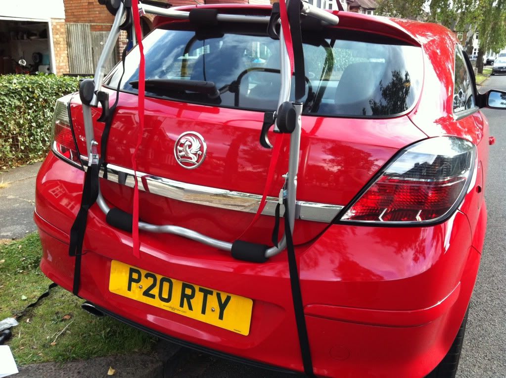 astra j bike rack