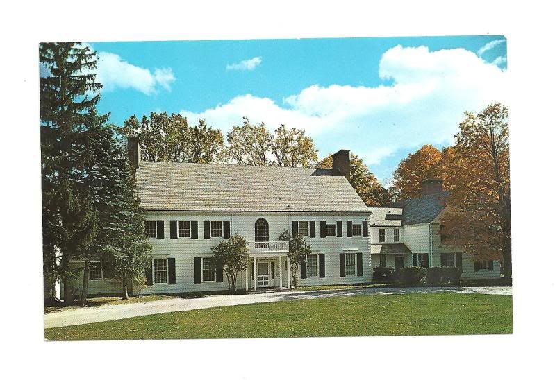 MANCHESTER VT Southern Vermont Art Center Vtg Postcard  