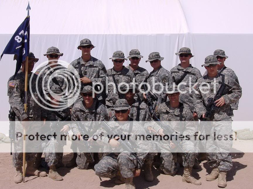 Headquarters Platoon, Bravo Company, 1st Battalion, 87th Infantry Regiment, 1st Brigade Combat Team, 10th Mountain Division.  Taken in August 2005.