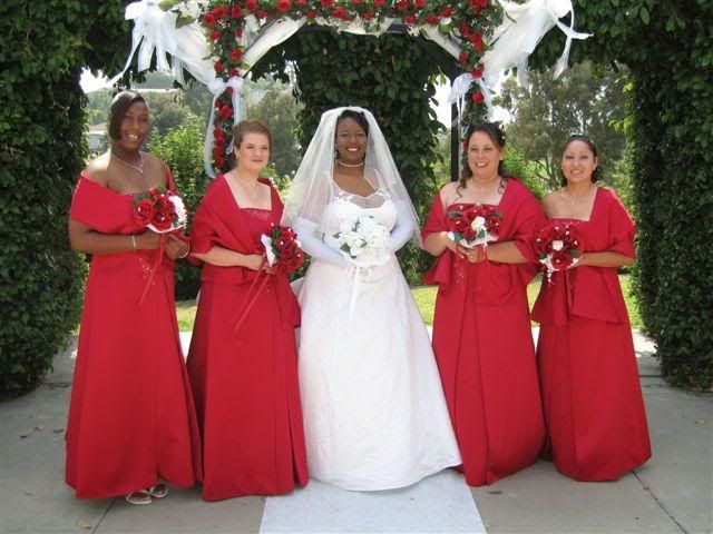 Tammi and her bridesmaids