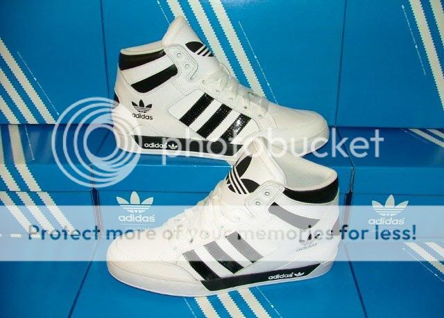 ADIDAS HARD COURT HI~TRAINERS~HI TOPS~G24344~MENS SIZES~(FREEMONT