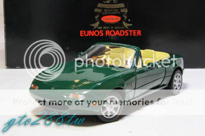 The Eunos/MX 5 diecast model was released many years ago. This is the