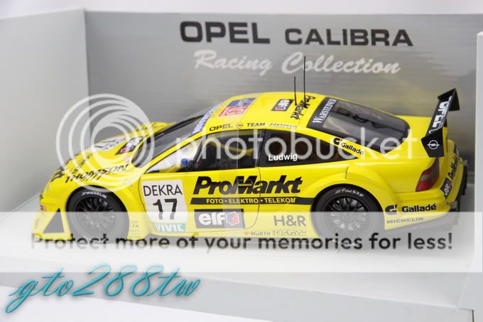 UT Models 118 OPEL CALIBRA V6 ITC/DTM 1996 ProMarkt#17 Ludwig 