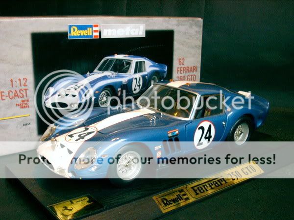 Revell 1/12 Ferrari 250 GTO 62 Sebring 12Hr winner #24  