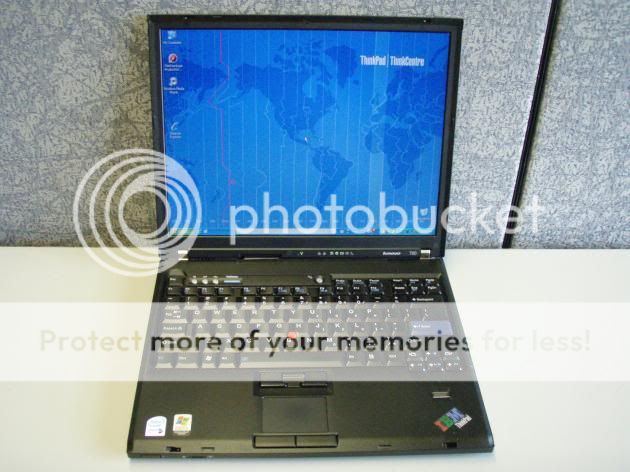   Lenovo Cheap WiFi Laptop CoreDuo 1.83GHz 2GB 120GB FPR 2007 46U  