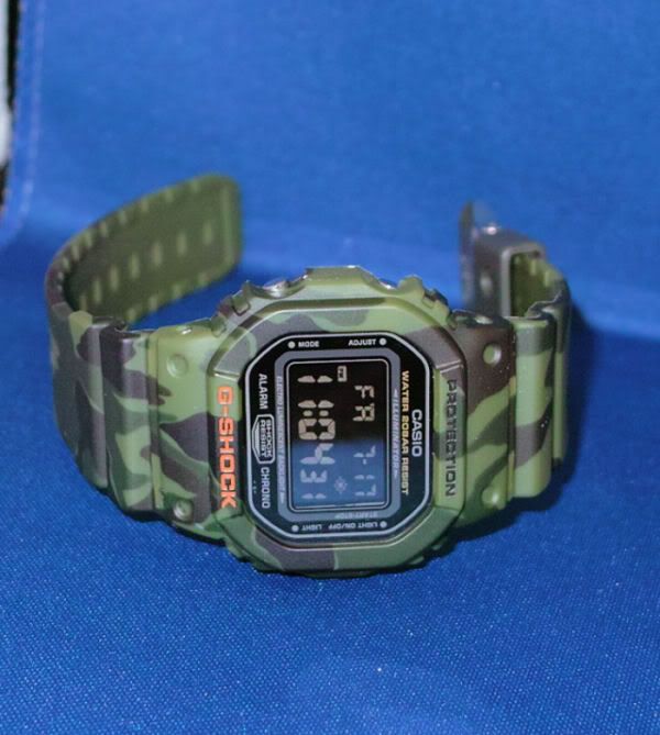 casio dw 5600 green