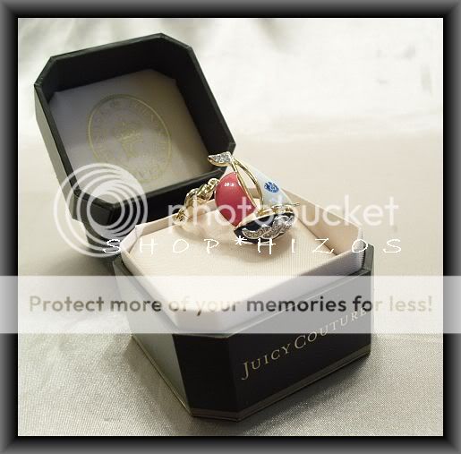 AUTHENTIC JUICY COUTURE 2011 PAVE SAILBOAT CHARM NIB  