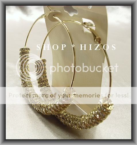 LOVE AND HIP HOP LARGE 4 CRYSTAL SLIDER HOOP EARRINGS BASKETBALL 